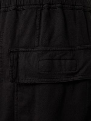 Pantalones de tela jersey Rick Owens Drkshdw negro