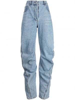 Bootcut jeans aus baumwoll ausgestellt System