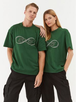Marškinėliai oversize 2005 žalia