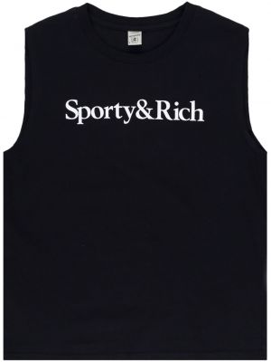 Pamučni top s printom Sporty & Rich