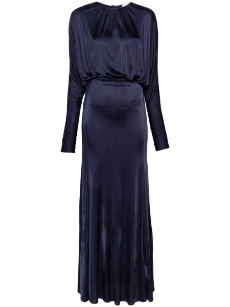 Вечерна рокля Semicouture синьо