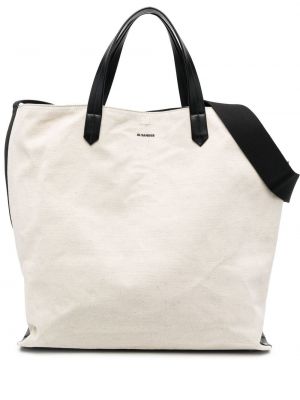 Trykt shoppingbag Jil Sander