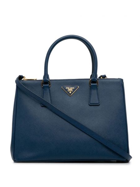 Τσάντα τσάντα με φερμουάρ Prada Pre-owned μπλε