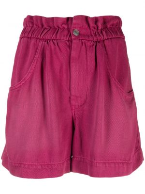 Kratke hlače Marant Etoile ružičasta