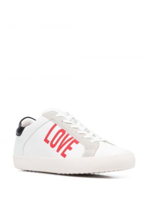 Sneakersy z nadrukiem Love Moschino