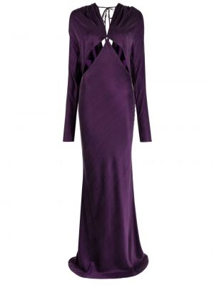 Vakarinė suknelė satininis Aleksandre Akhalkatsishvili violetinė