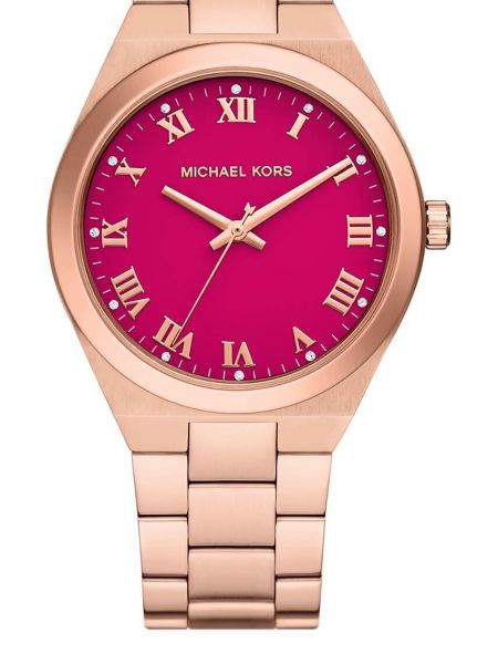 Рожевий годинник Michael Kors