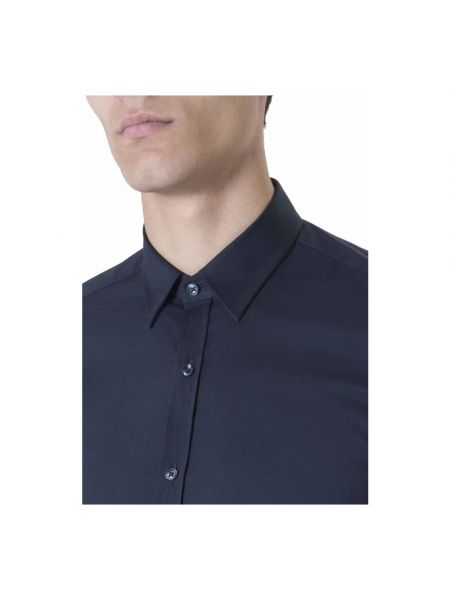 Camisa con botones slim fit Antony Morato azul