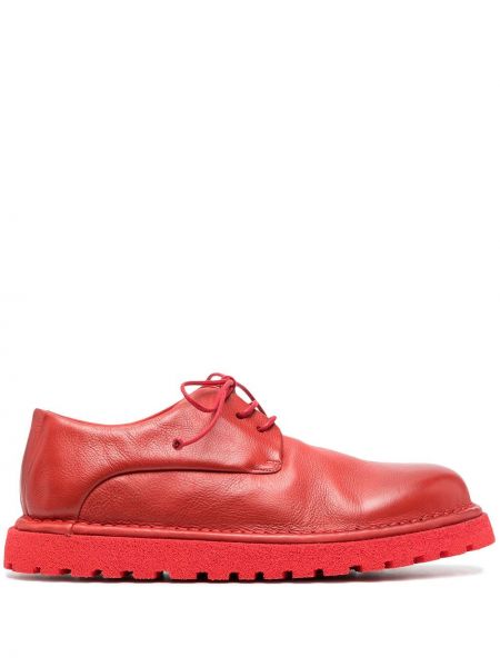 Zapatos derby con cordones Marsèll rojo