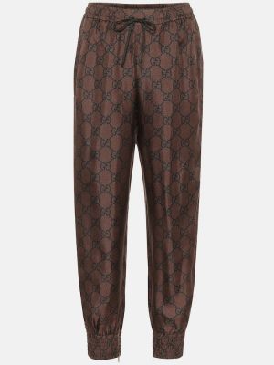 Spodnie dresowe Gucci - Brązowy