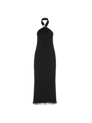 Sukienka midi Moschino czarna