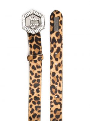 Leopardí pásek s potiskem Philipp Plein