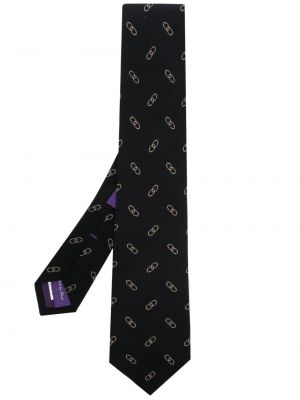 Hodvábna kravata Ralph Lauren Purple Label