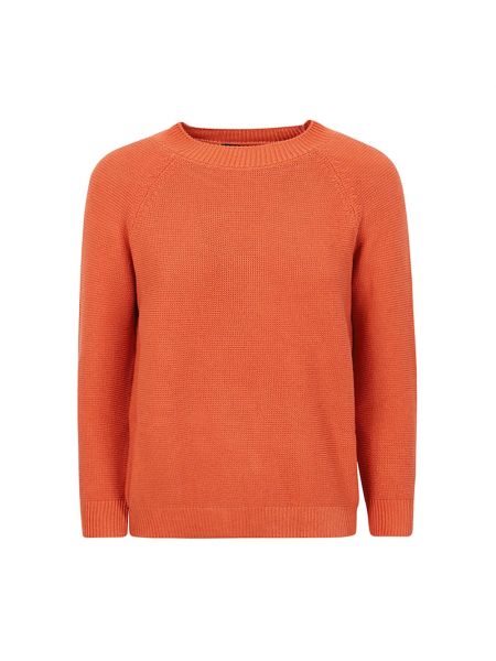 Sweter bawełniany Max Mara Weekend pomarańczowy