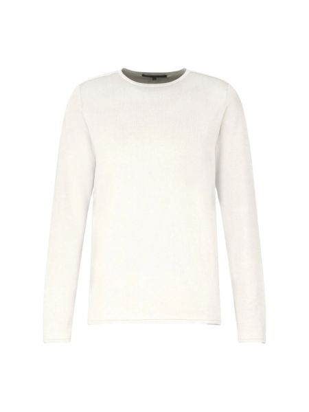 Sweter z długim rękawem Drykorn biały