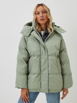 Утепленная демисезонная куртка Imocean зеленая