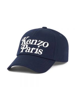Streetwear cap aus baumwoll Kenzo blau