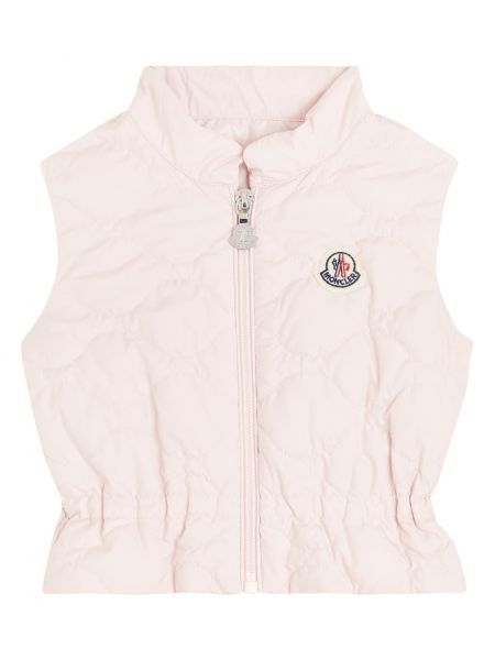 Vest for jenter Moncler Enfant rosa