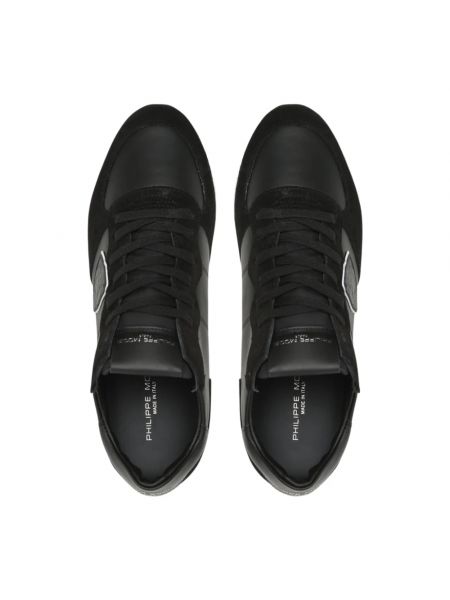 Zapatillas elegantes Philippe Model negro
