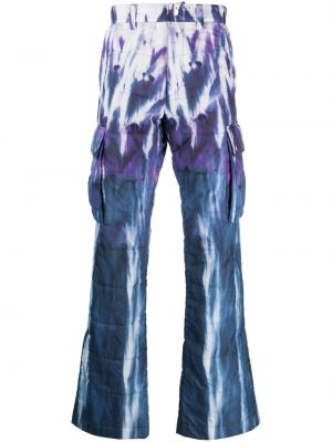 Ватирани панталон с tie-dye ефект Amiri