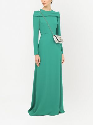 Vakarinė suknelė Dolce & Gabbana žalia