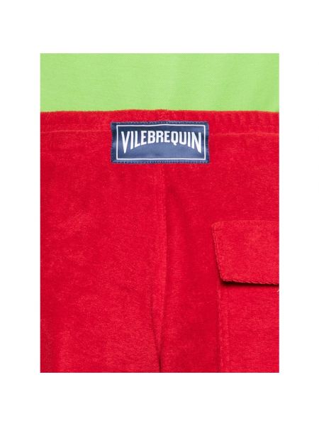 Pantalones cortos con bolsillos Vilebrequin rojo