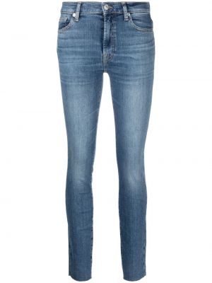 Stretch jeans 7 For All Mankind blå