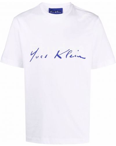 T-shirt bawełniana z printem Etudes, biały