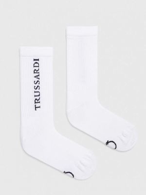 Чорапи Trussardi бяло