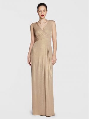 Βραδινό φόρεμα Lauren Ralph Lauren χρυσό