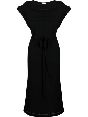 Obleka s čipko Barrie črna