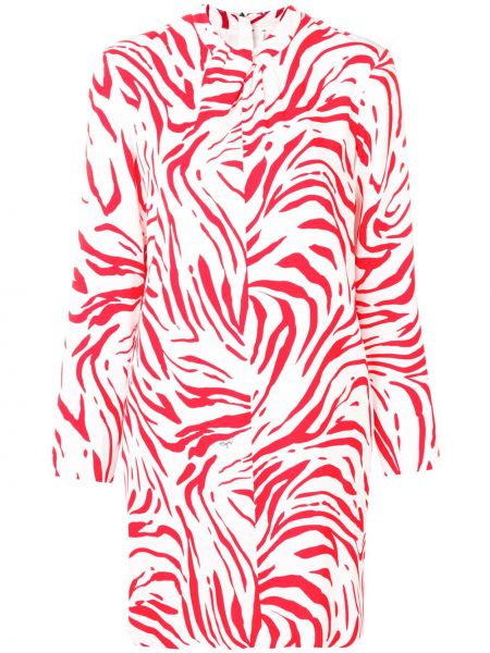 Rochie mini cu imagine cu imprimeu abstract Msgm