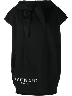 Sudadera con capucha con bordado Givenchy negro