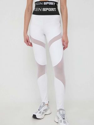 Спортни панталони с принт Plein Sport бяло