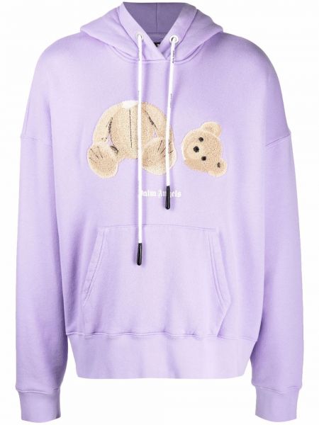 Sudadera con capucha Palm Angels violeta