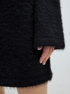 Robe en tricot Edited noir