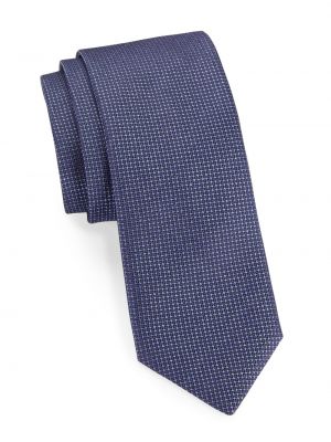 Шелковый галстук Canali синий