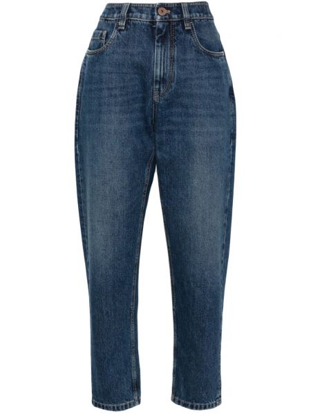 Boyfriend jeans Brunello Cucinelli blå