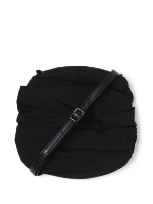 Drapovaný kabelka Y's čierna