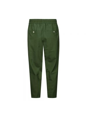 Spodnie slim fit Drole De Monsieur zielone