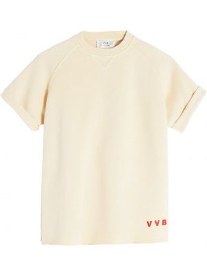 Camicia con ricamo Victoria Victoria Beckham, giallo