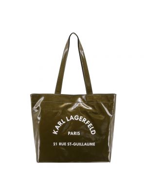 Shopperka Karl Lagerfeld zielona