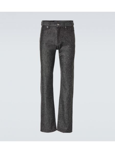 Straight leg-jeans Berluti svart