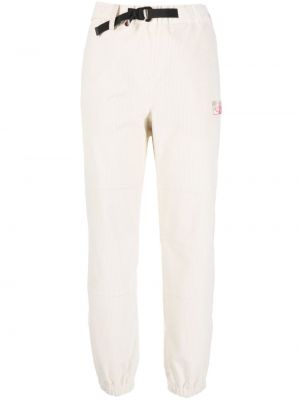 Pantaloni sport Moncler Grenoble alb
