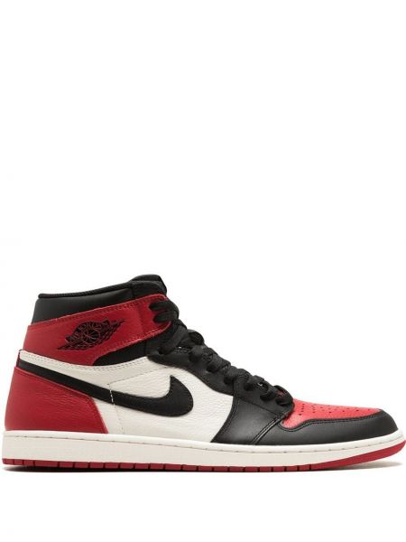Sneakersy Jordan 1 Retro czerwone