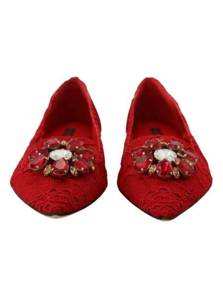 Bailarinas Dolce & Gabbana rojo