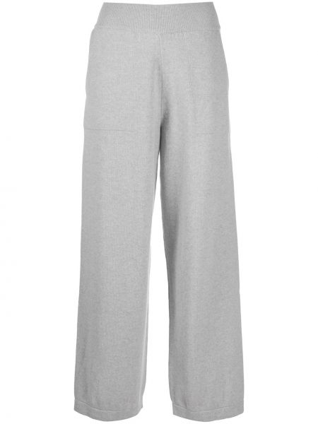 Pantalones con estampado de cachemira bootcut Barrie gris