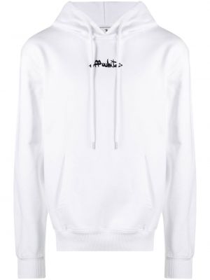 Hoodie Off-white vit