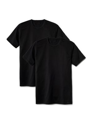Marškinėliai Calida juoda