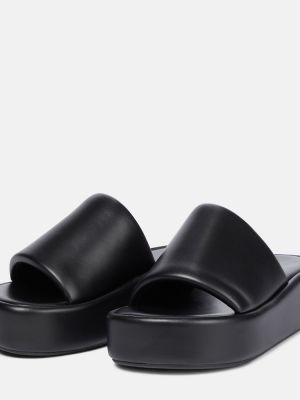 Pantofi din piele cu platformă Balenciaga